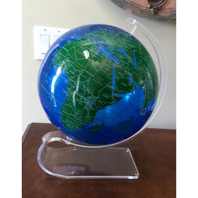 Spherical Concepts ArtLine Globes 12" Blue/Green Acrylic Earthsphere Table Globe   121760879384